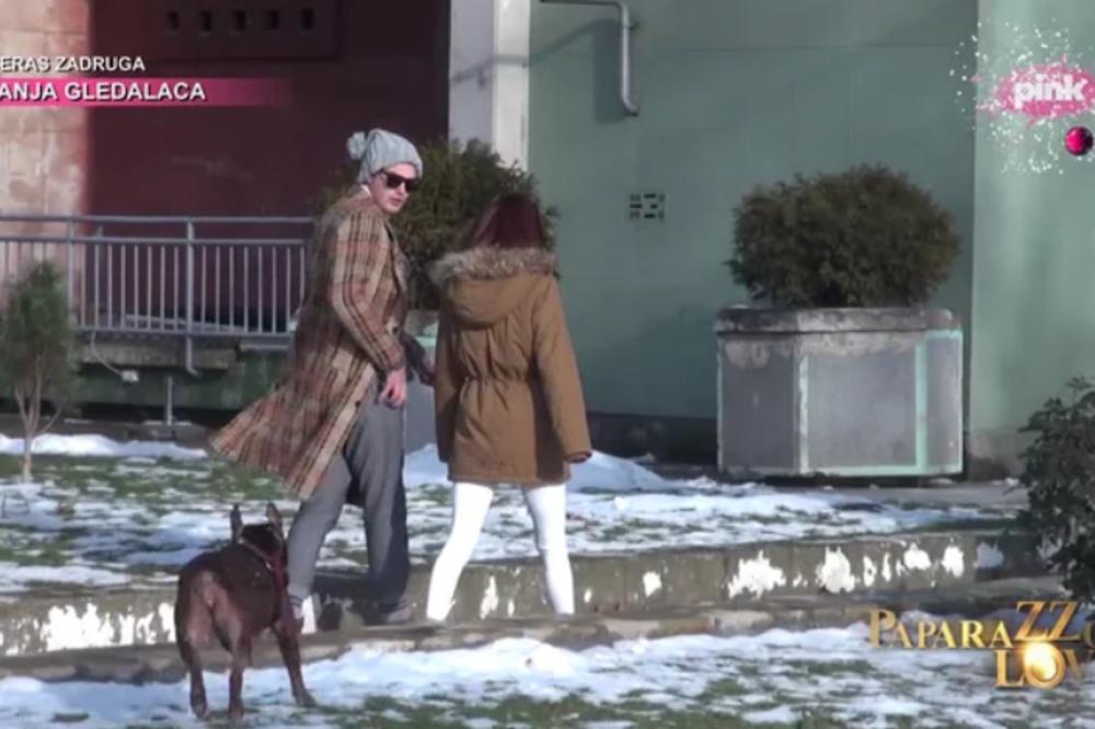 TOMA I NADEŽDA USLIKANI PRVI PUT NAKON BEKSTVA IZ ZADRUGE: Pogledajte šta je uradio misleći da ga niko ne gleda!