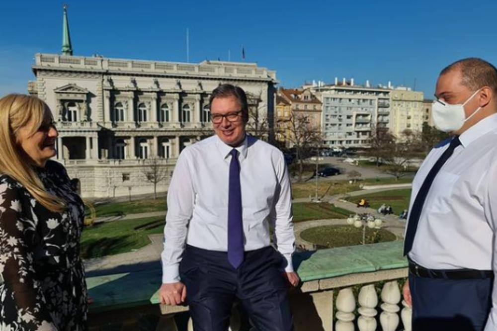 OGLASIO SE VUČIĆ NA INSTAGRAMU: Očekujem da danas bude vakcinisano više od 35.000 ljudi!