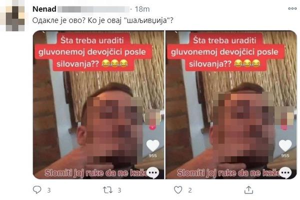 ŠTA TREBA URADITI GLUVONEMOJ DEVOJČICI POSLE SILOVANJA? Na tviteru osvanula ODVRATNA poruka, društvene mreže GORE!