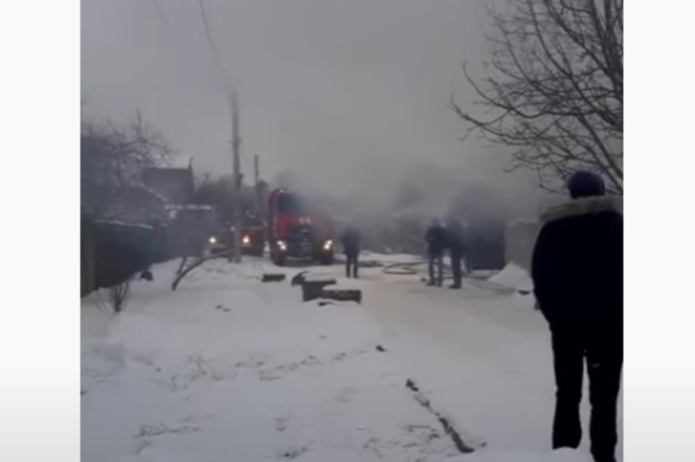 POŽAR U DOMU ZA STARE U UKRAJINI: Najmanje 15 ljudi stradalo, otvorena istraga (VIDEO)