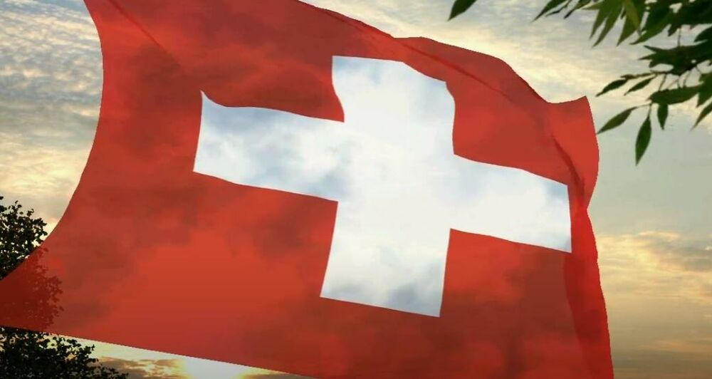 Švajcarska, Švajcarska zastava