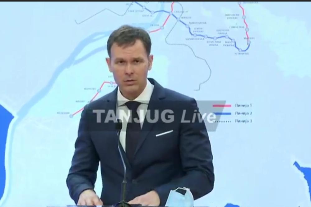 SINIŠA MALI SAOPŠTIO KOLIKO ĆE KOŠTATI METRO! Završetak radova se očekuje 2028. godine, a onda sledi i OVO!