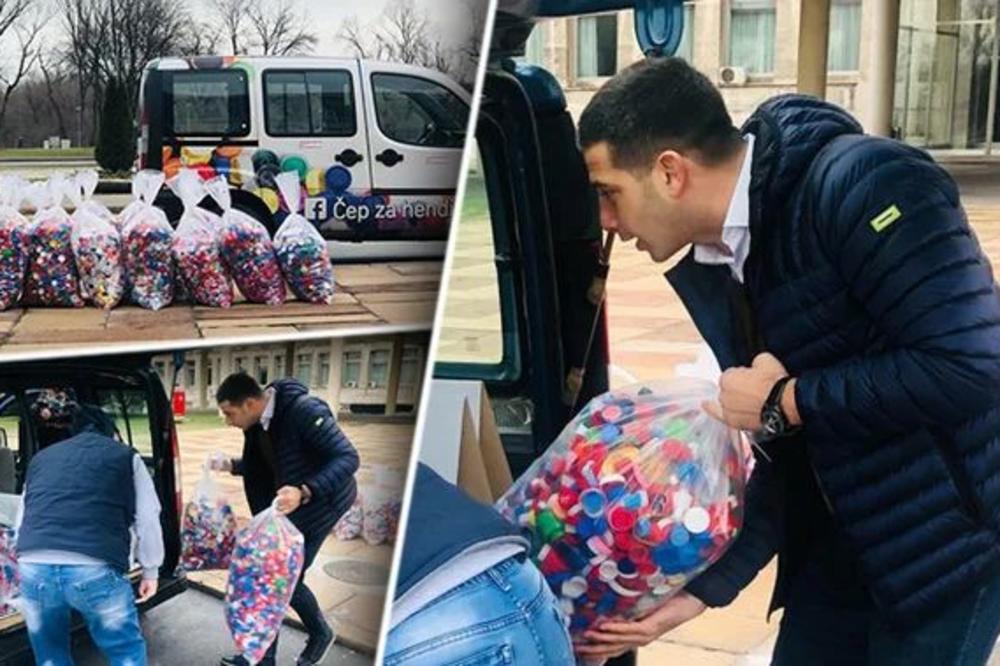 'ZA NAŠE KOLEGE, NAŠE MOTIVE, NAŠ PONOS!' Ministarstvo omladine i sporta u humanitarnoj akciji "ČEP ZA HENDIKEP"