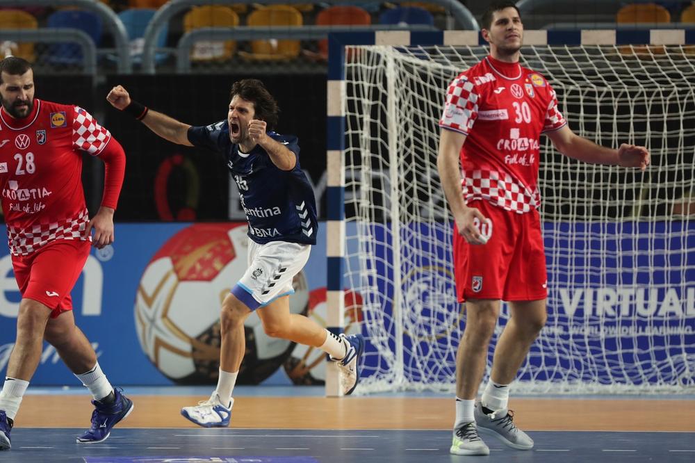 HRVATI OSETILI MOĆ TANGA! Argentina održala rukometni čas komšijama i dovela ih do ambisa!