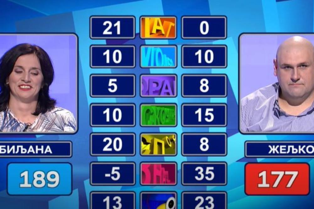 PROFESORKA BILJANA RAZVALILA U SLAGALICI I ODNELA KUĆI 150.000: Gledajte samo ovaj spektakl! (VIDEO)