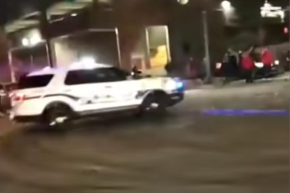 POLICIJA GAZILA DEMONSTRANTE U AMERICI! Džipom prešli preko čoveka, pojavio se i SNIMAK! (VIDEO)