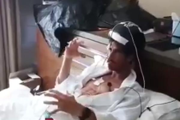 ODLEPIO U KARANTINU: Teniser priključen na aparate sahranio samog sebe! "Ubio se" od dosade! (VIDEO)