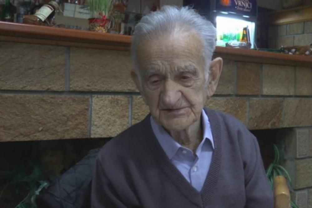 MILJKO IZ MRČAJEVACA JE JEDAN OD NAJSTARIJIH SRBA: Napunio je 102 godine pa OTKRIO TAJNU SVOG DUGOG VEKA (FOTO)