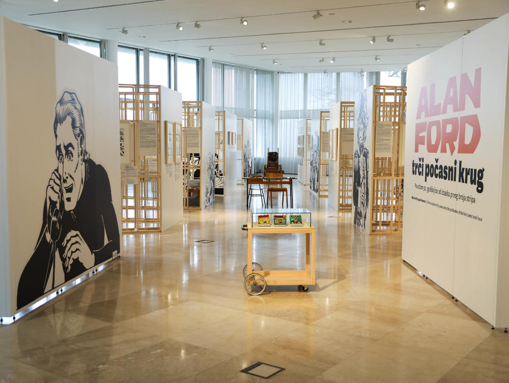 Alan Ford, Izložba, godisnjica stripa, strip, trči počasni krug, Muzej istorije jugosalvije