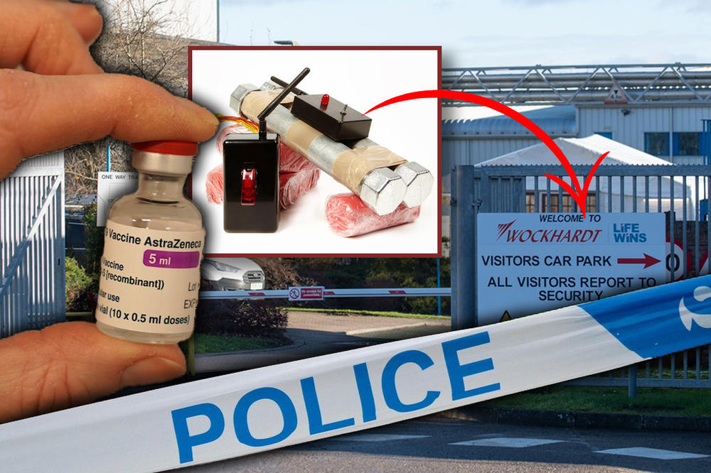 EVAKUISANA FABRIKA VAKCINA ASTRAZENEKE U VELIKOJ BRITANIJI! Specijalna ekipa je na terenu, sumnja se na BOMBU!