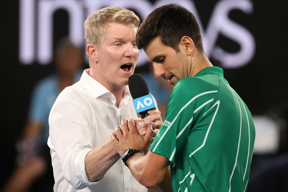 Džim Kurijer, Novak Đoković