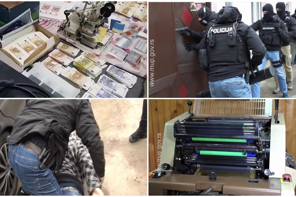 UKP UPAO U ŠTEK ZA FALSIFIKOVANJE NOVCA: Krimosi stvorili fabriku za štancovanje, funkcionisali su idealno (VIDEO)