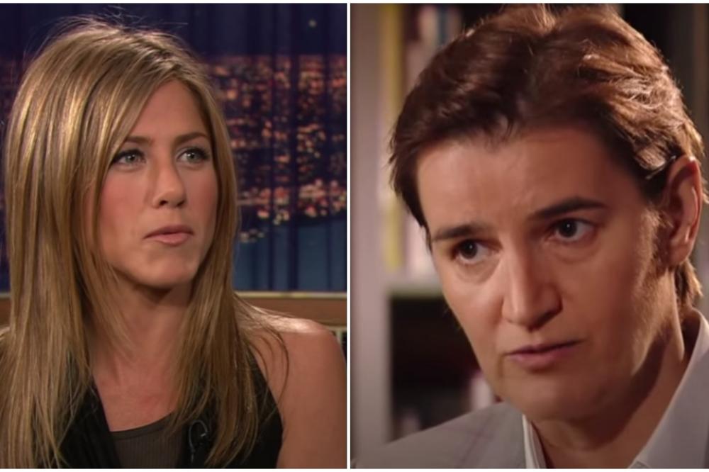 ŠTA ĆE HOLIVUDSKA ZVEZDA DA KAŽE NA OVO: Ana Brnabić prokomentarisala objavu Dženifer Eniston