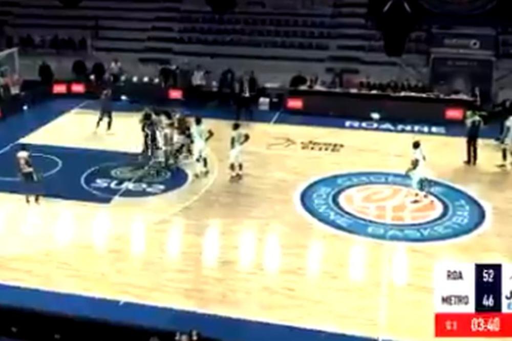 IGRAČU PARTIZANOVOG RIVALA U EVROKUPU SLOMLJENA VILICA: Protivnik ga nokautirao usred utakmice!