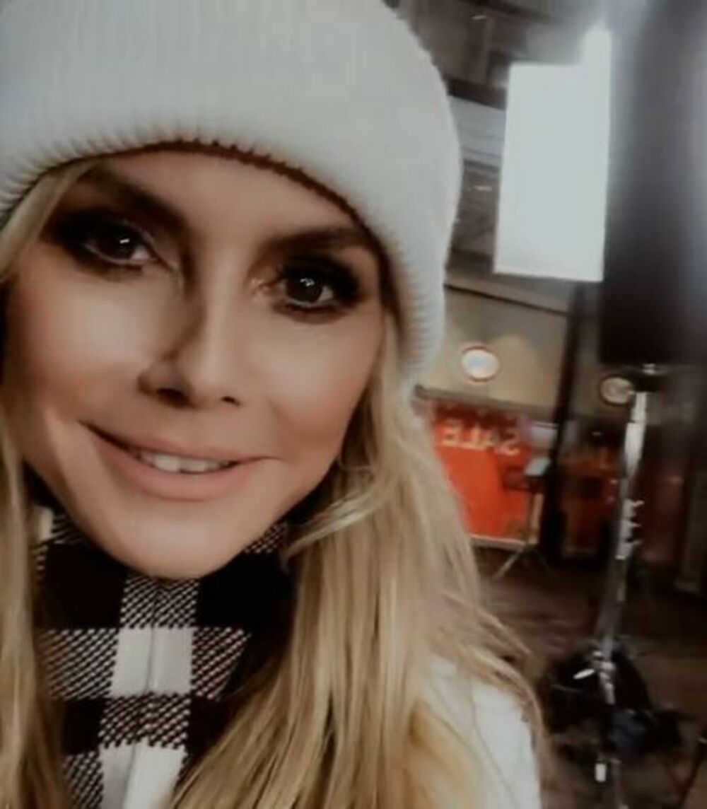 zabava, zvezda, hajdi klum