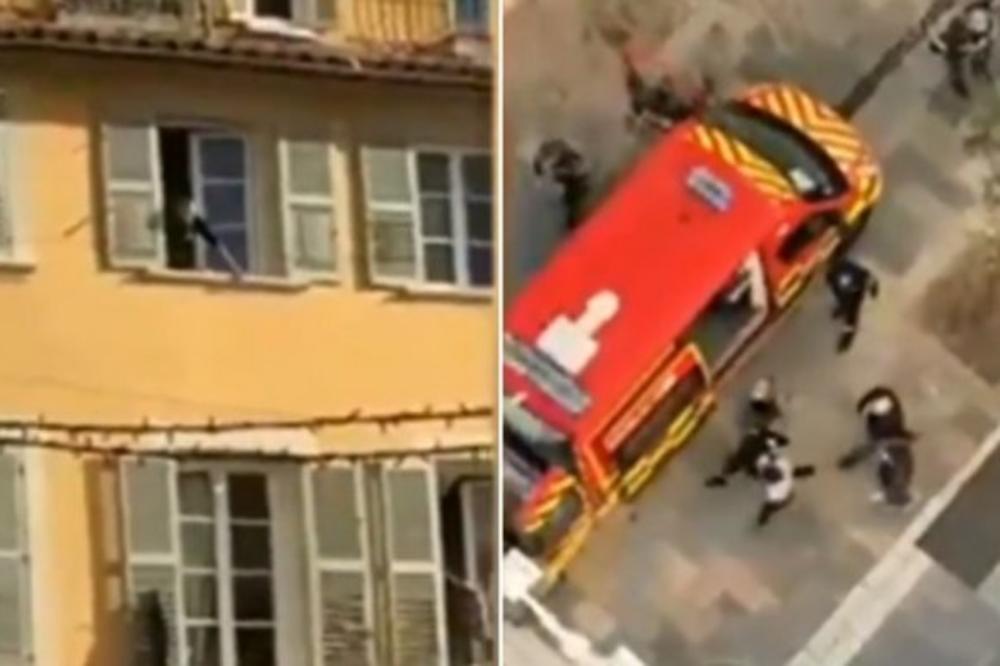 U FRANCUSKOJ KAO U HOROR FILMU: Muškarac bacio odsečenu glavu kroz prozor! (VIDEO)