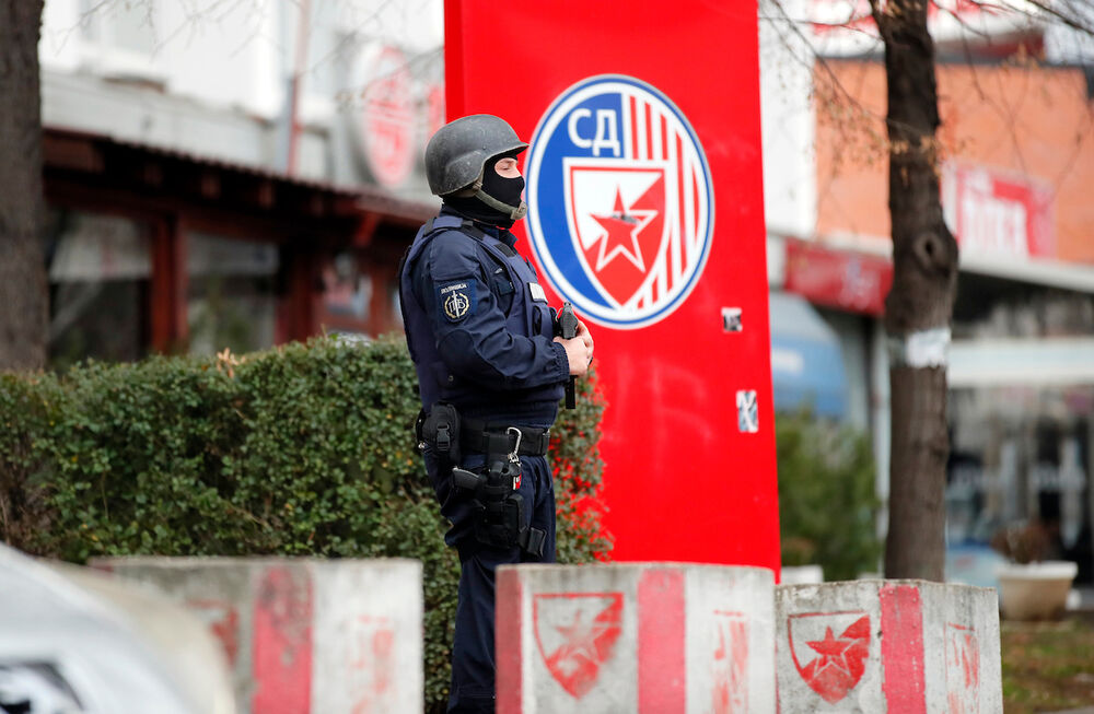 Marakana, Stadion Rajko Mitić, Policija, Žandarmerija