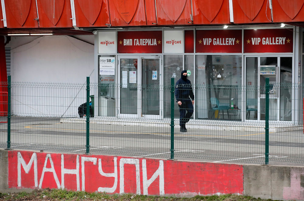 Marakana, Stadion Rajko Mitić, Policija, Žandarmerija