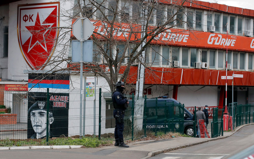Marakana, Stadion Rajko Mitić, Policija, Žandarmerija