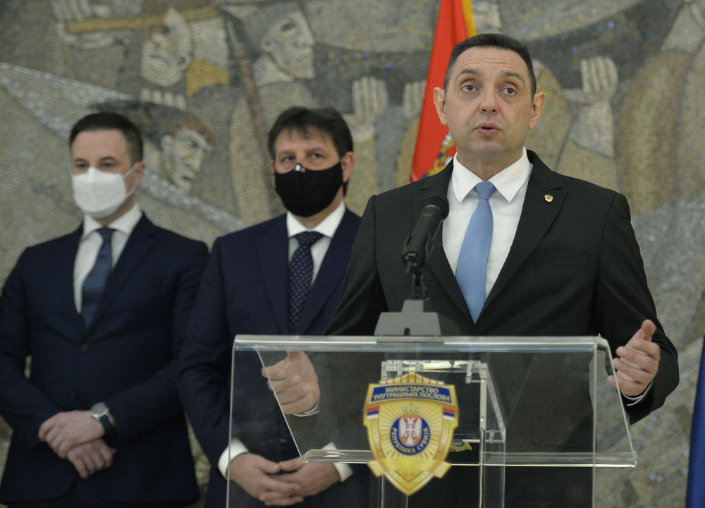 Obraćanje Aleksandra Vulina