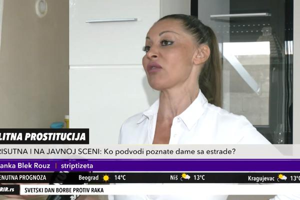 ČUVENA STRIPTIZETA RASKRINKALA PROSTITUCIJU NA JAVNOJ SCENI: Svi pomno slušali, NIJE MOGLA DA VERUJE ZA NEKA IMENA!