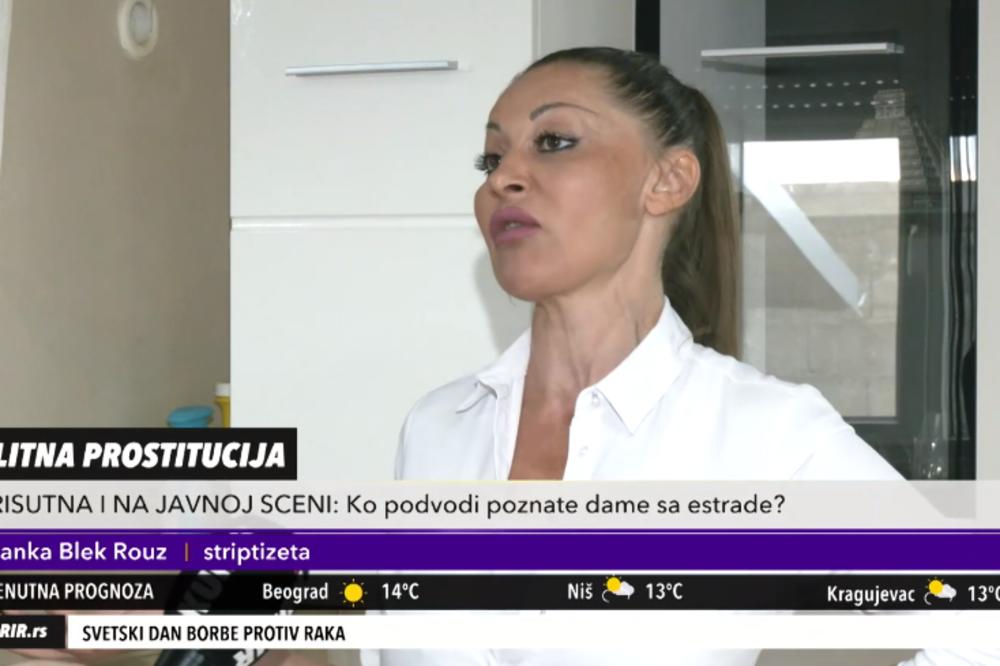 ČUVENA STRIPTIZETA RASKRINKALA PROSTITUCIJU NA JAVNOJ SCENI: Svi pomno slušali, NIJE MOGLA DA VERUJE ZA NEKA IMENA!