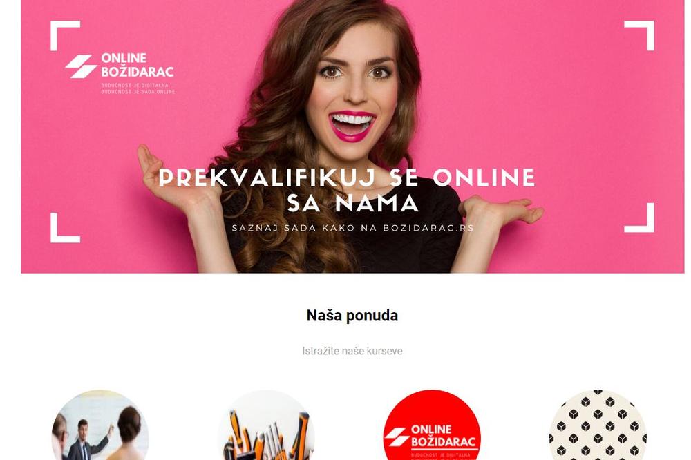 ONLAJN POSLOVANJE JE ZABLISTALO! Na platformi Božidarac digital pohađajte kurseve za kuvare, frizere, iz svog doma!