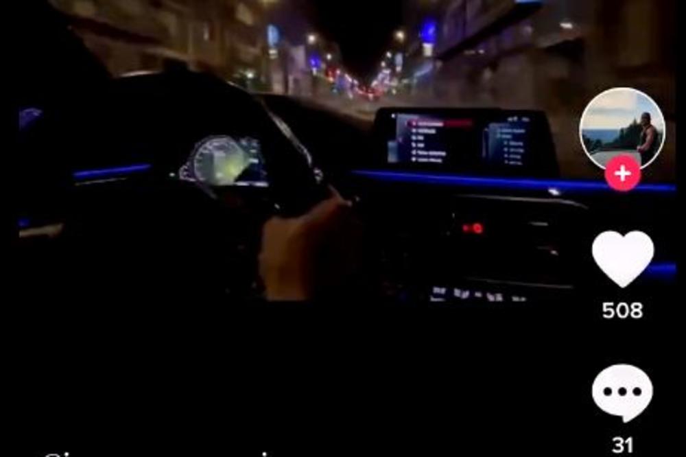 POLICIJO, EVO SNIMKA, IMATE KAMERE, A SADA HAPSITE, MOGAO JE NEKOG DA UBIJE! Snimao DIVLJANJE po centru BG (VIDEO)