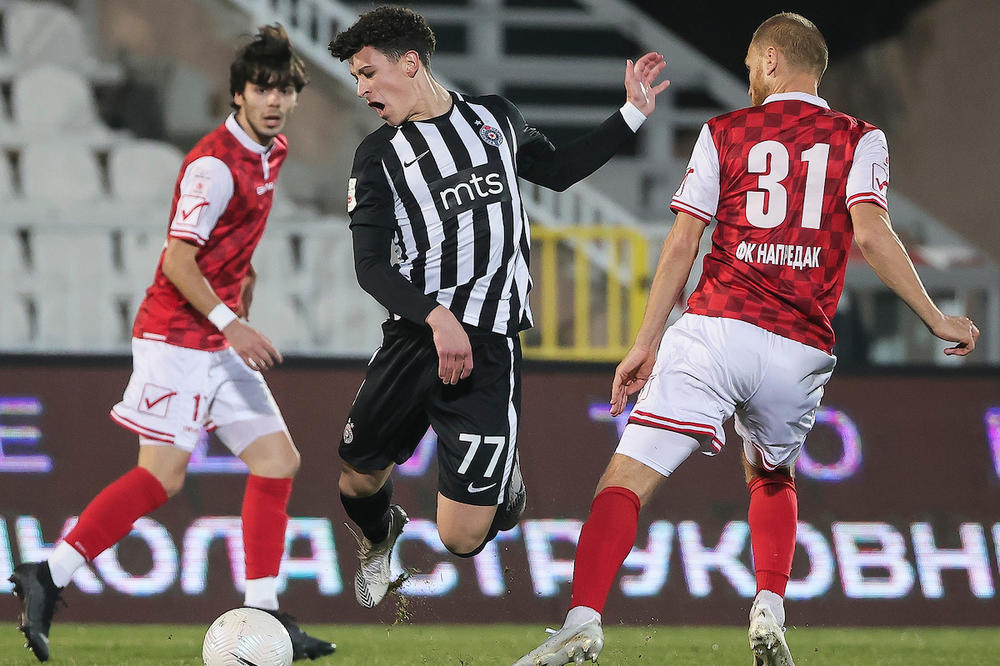 STANOJEVIĆEVE IDEJE IMPLEMENTIRANE: Odlična igra Partizana, upamtite ime NEMANJA JOVIĆ! (VIDEO)