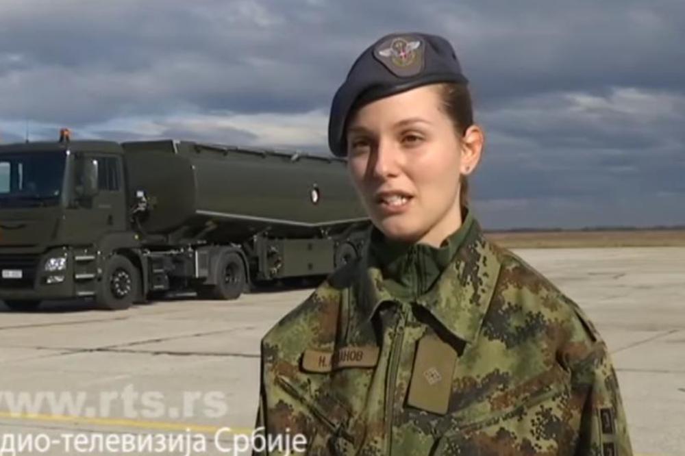 KRENULA TATINIM STOPAMA NATAŠA ARIZANOV! Njen otac poleteo je prvi 24. marta MIGOM-29 na lovce NATO!