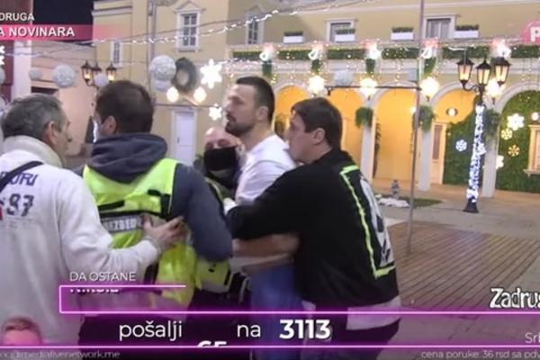 OPŠTI HAOS: Tomović skočio na NOVOG ZADRUGARA pa počeo da ga DAVI! Van sebe je, obezbeđenje munjevito reagovalo!