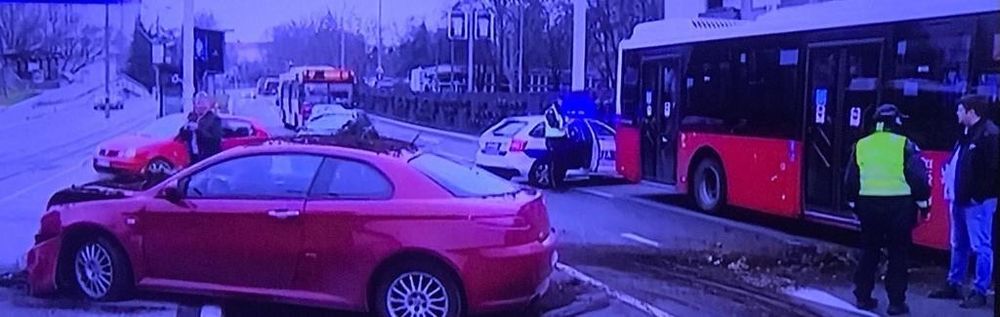 Udes u Bulevaru Oslobođenja