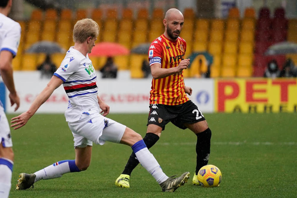 BENEVENTO I SAMPDORIJA PODELILI BODOVE! Gosti do izjednačenja došli deset minuta pre kraja!