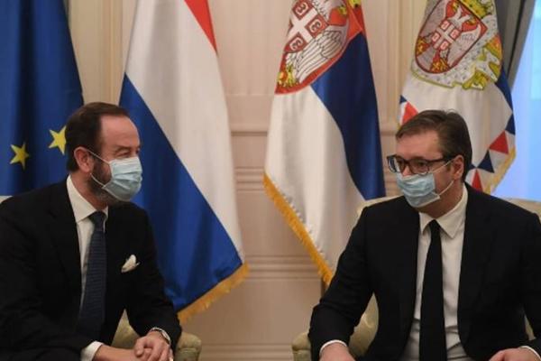 OPROŠTAJNA POSETA: Vučić danas primio ambasadora Kraljevine Holandije! (FOTO)