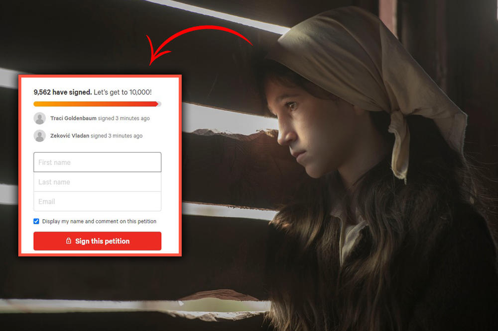 AJMO, SVI SRBI, POTPIŠITE PETICIJU ZA POVLAČENJE SRAMNE KRITIKE DARE IZ JASENOVCA! Idemo MILION LJUDI! (FORMULAR)