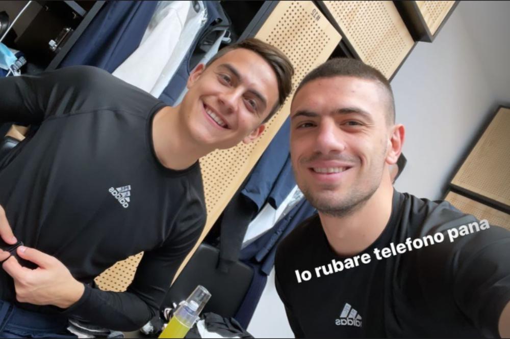 ŠTOPER JUVEA UKRAO SAIGRAČU TELEFON PA PODELIO NJEGOVE SLIKE NA INSTAGRAMU: Kvadrado brzo ulovio 'lopova'! (FOTO)