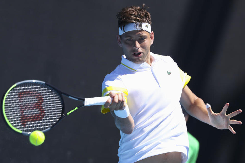 I KRAJINOVIĆ POBEDIO NA STARTU AUSTRALIJAN OPENA: Holanđanin malo mučio Fiću, tek toliko da ga motiviše još više!