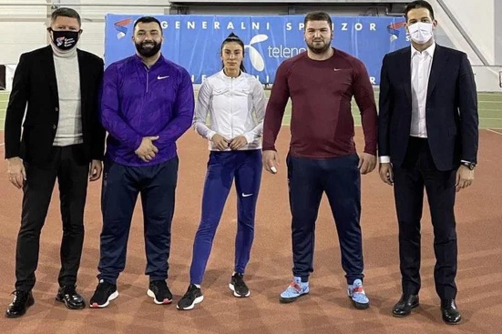 UDOVIČIĆ S NAJBOLJIMA: Ministar iznenadio naše atletičare: Njihova posvećenost i predanost su primer za sve nas