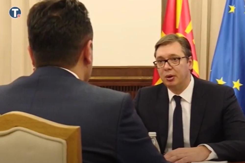 VELIKI GEST SRBIJE: Predsednik Vučić sutra uručuje Zaevu POKLON donaciju u vakcinama!