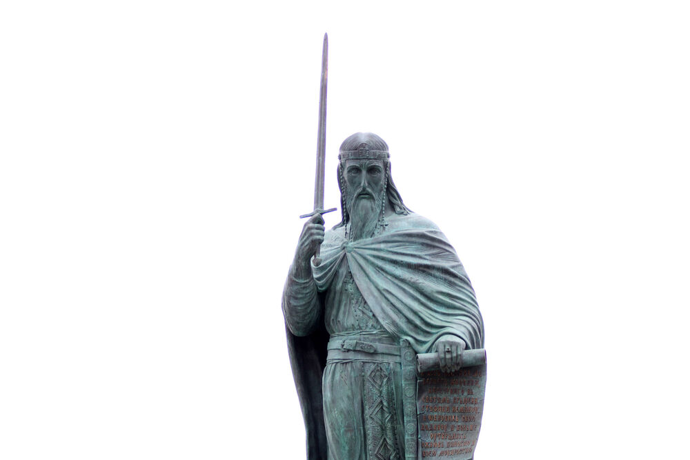 Stefan Nemanja, savski trg, spomenik