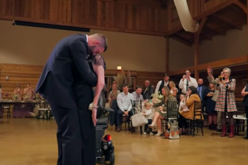 SNIMAK KOJI ĆE VAS RASPLAKATI! Sin ispunio majci poslednju želju! (VIDEO)