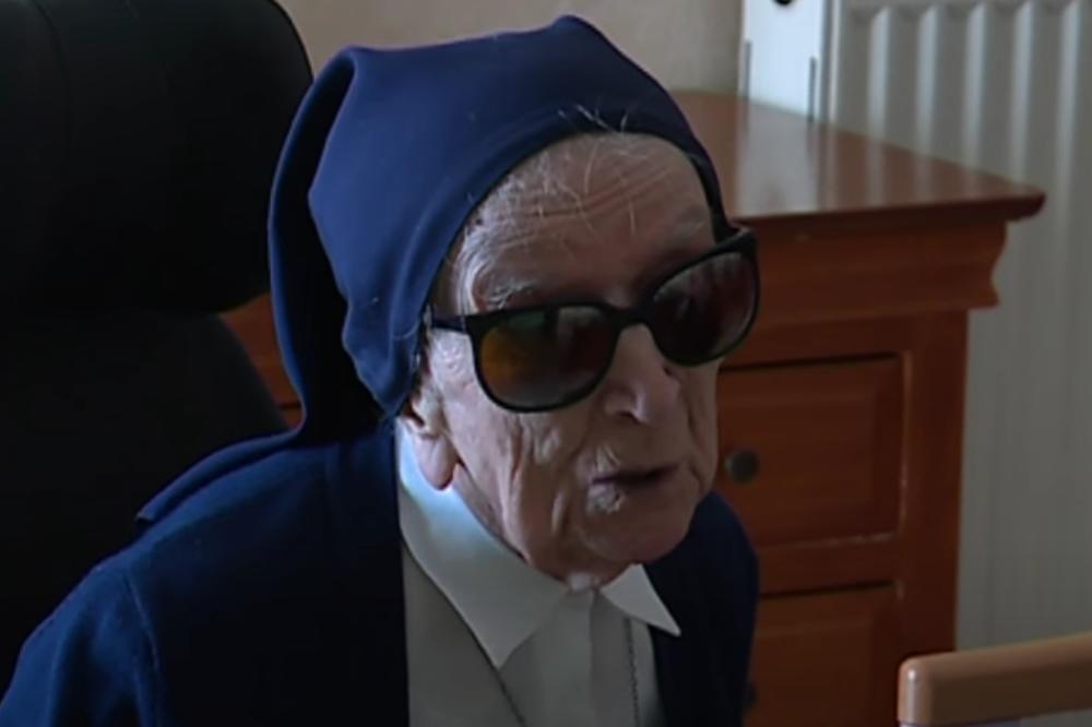 NISAM SE PLAŠILA JER SE NE PLAŠIM DA UMREM: Časna sestra od 117. godina pobedila koronu! (VIDEO)