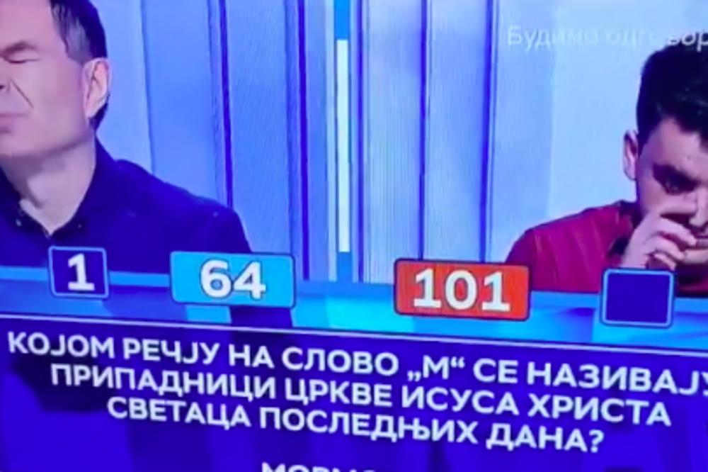 PROVALA DECENIJE U SLAGALICI! Čim je shvatio šta je REKAO, napravio je ovu FACU (VIDEO)