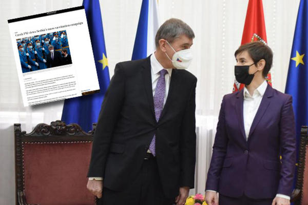 POSETA ČEŠKOG PREMIJERA SRBIJI JE BILA VAŽNIJA NEGO ŠTO SMO MISLILI: Vašington post piše o detaljima