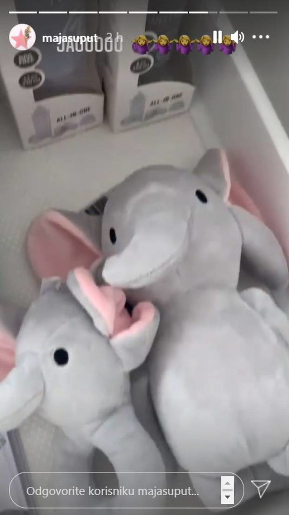 Maja Šuput stvari za bebu