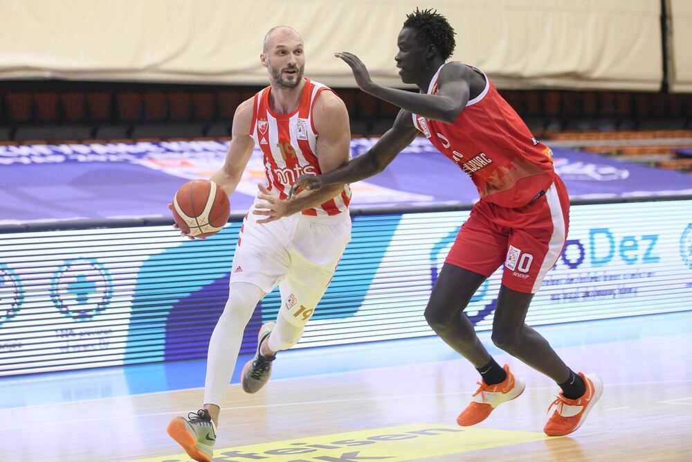 KK Crvena zvezda, Kup Radivoja Koraća, KK Radnički Kragujevac, Marko Simonović
