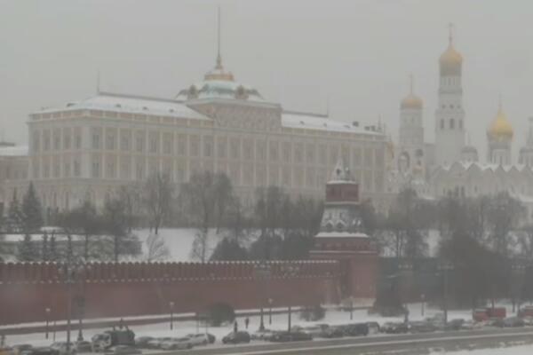 MOSKVA PRVI PUT OBOJENA U BELO OVE GODINE: Temperature će ići i do -7