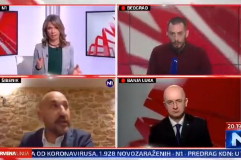 SKANDAL HRVATSKOG POLITIČARA U PROGRAMU UŽIVO: Slavio OLUJU i USTAŠKI POZDRAV, vređao SRBE! (VIDEO)