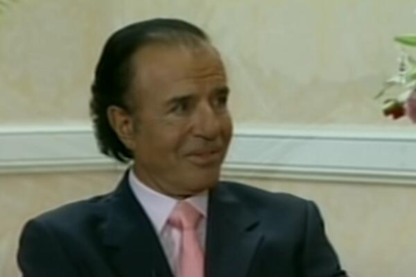 CRNE VESTI: Umro Karlos Menem