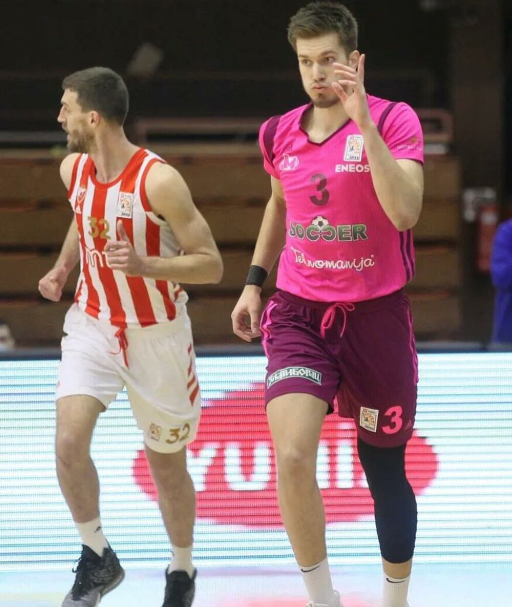 Kup Radivoja Koraća, KK Crvena zvezda, KK Mega Sokerbet, Filip Petrušev